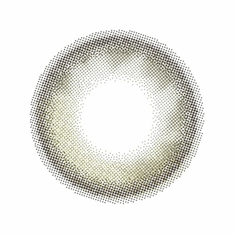 チューズミー (Chu's me) カラコン - ゆうこす (菅本裕子) ワンデー 乱視用 ティアーオリーブ レンズ画像