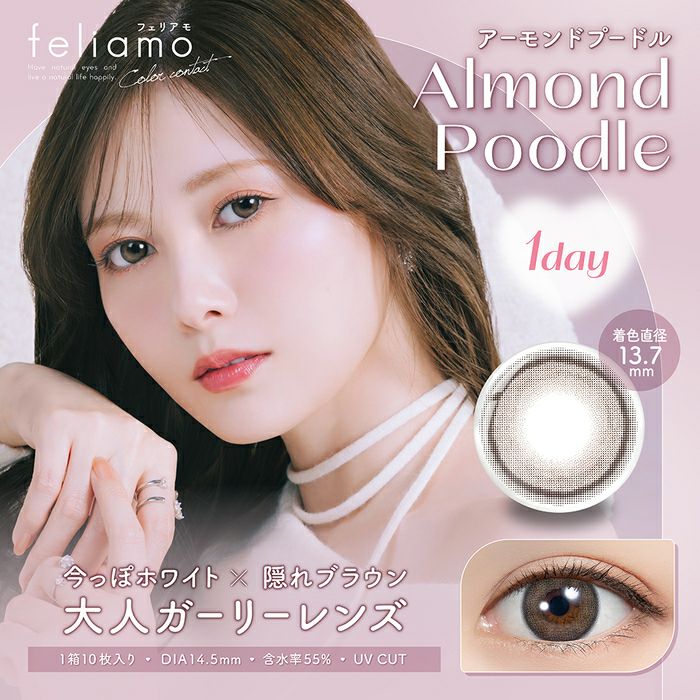 1day] アーモンドプードル フェリアモ 白石麻衣| カラコン通販 LILY