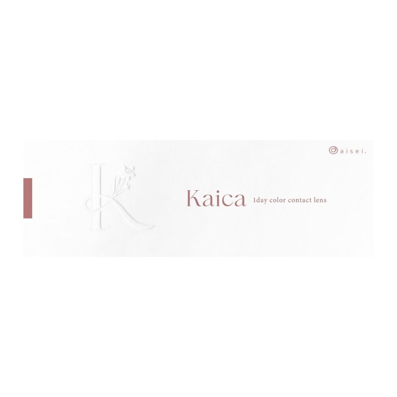 カイカ (Kaica) カラコン -  ワンデー 淡花ヌード　パッケージ
