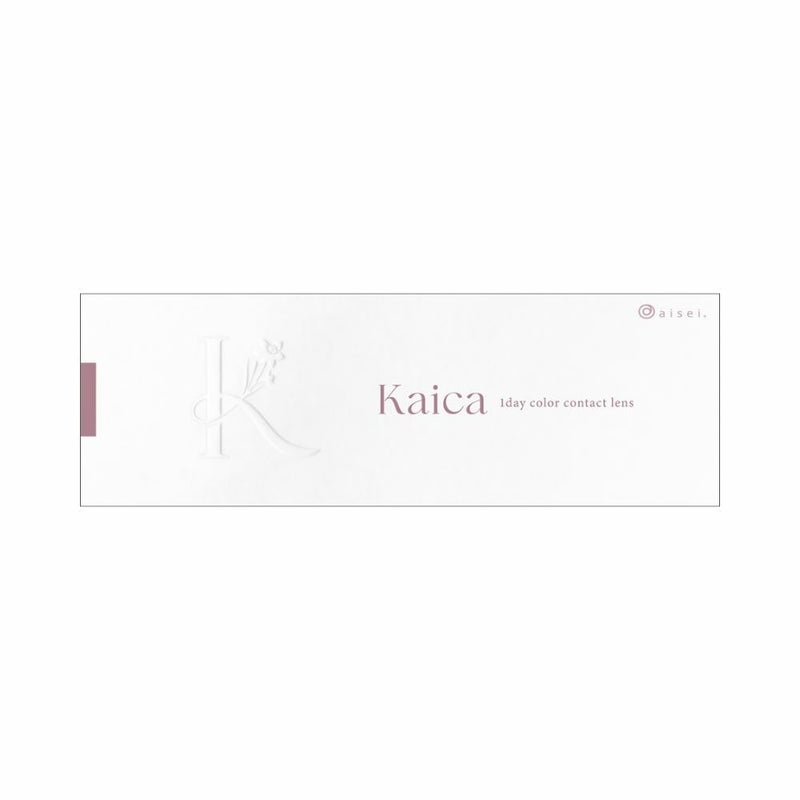 カイカ (Kaica) カラコン - 沢尻エリカ ワンデー 透花ヴェール パッケージ画像