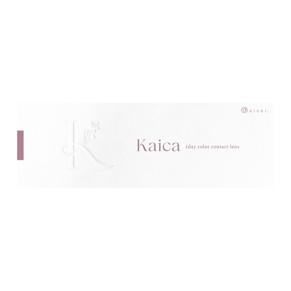 カイカ (Kaica) カラコン - ワンデー 透花ヴェール 　パッケージ