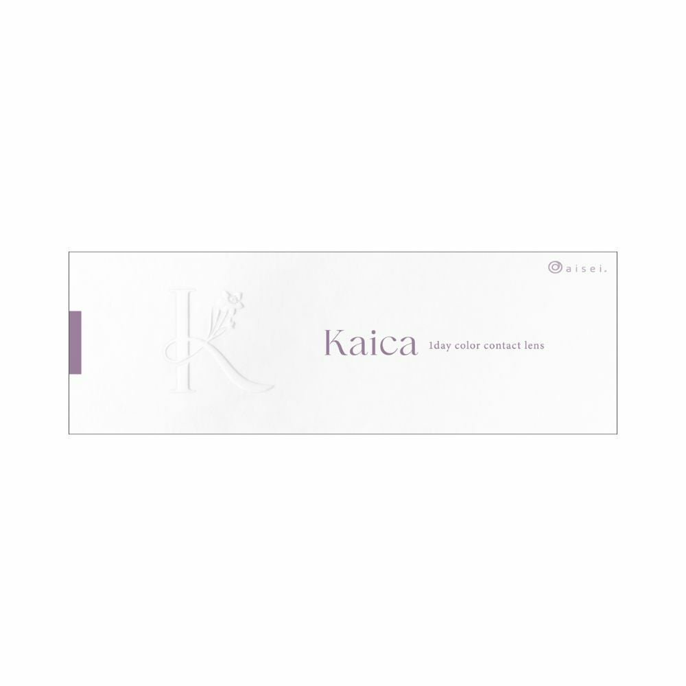 カイカ (Kaica) カラコン - 沢尻エリカ ワンデー 月絃ベージュ パッケージ画像