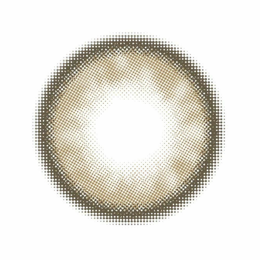 オマイオ (OMYO) カラコン [1month] オマイオ シスターオリーブブラウン レンズ画像