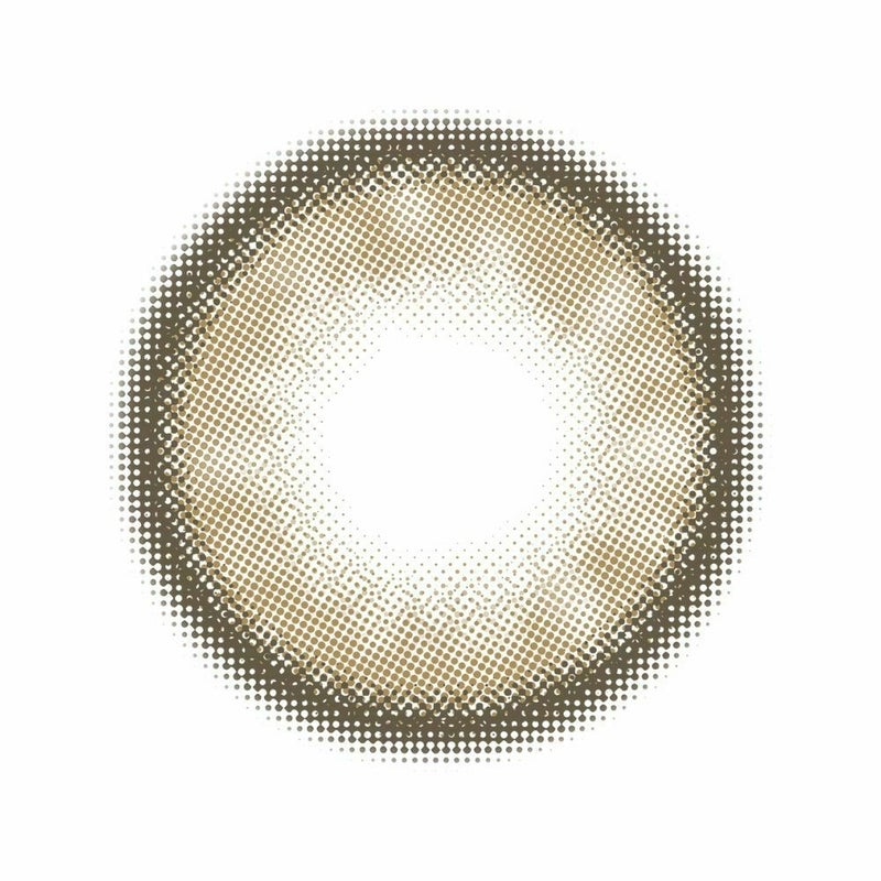 オマイオ (OMYO) カラコン [1month] オマイオ シスターオリーブブラウン レンズ画像