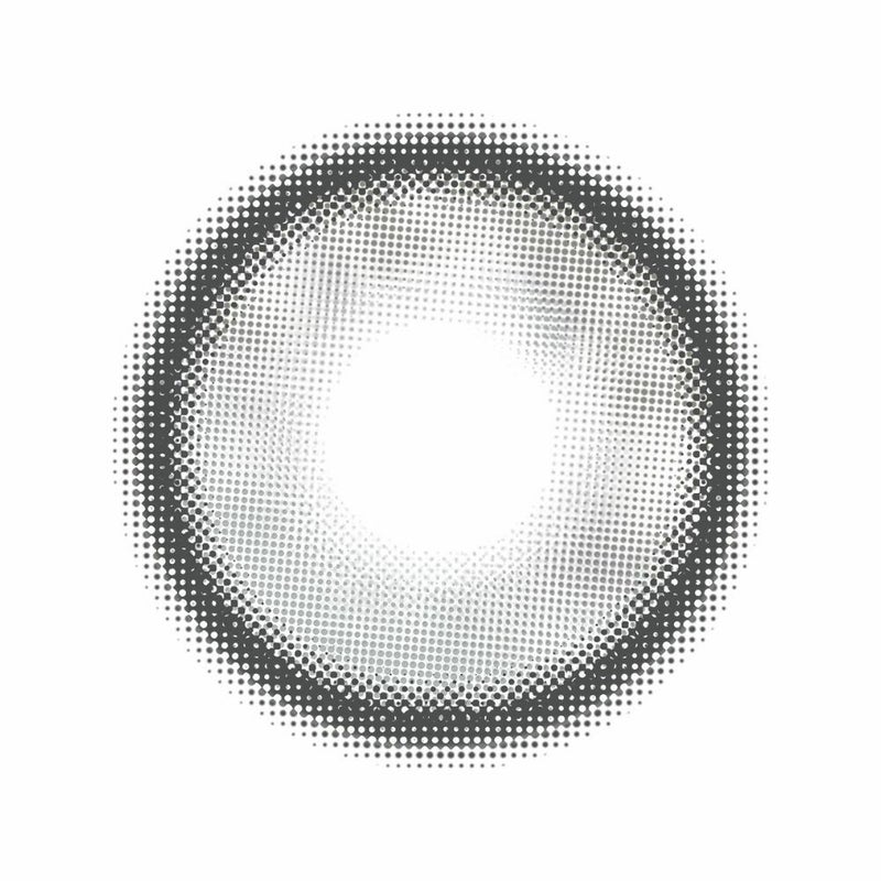 オマイオ (OMYO) カラコン [1month] オマイオ シークレットグレー レンズ画像