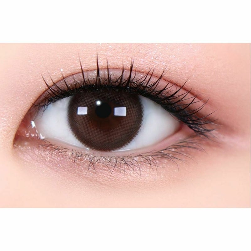 オマイオ (OMYO) カラコン [1month] オマイオ シークレットピンクブラウン 装用画像