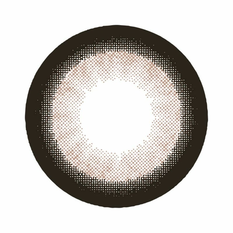 ラヴェール (loveil) カラコン - 倖田來未  [1day] [乱視] ラヴェール ブラックビジュー レンズ画像