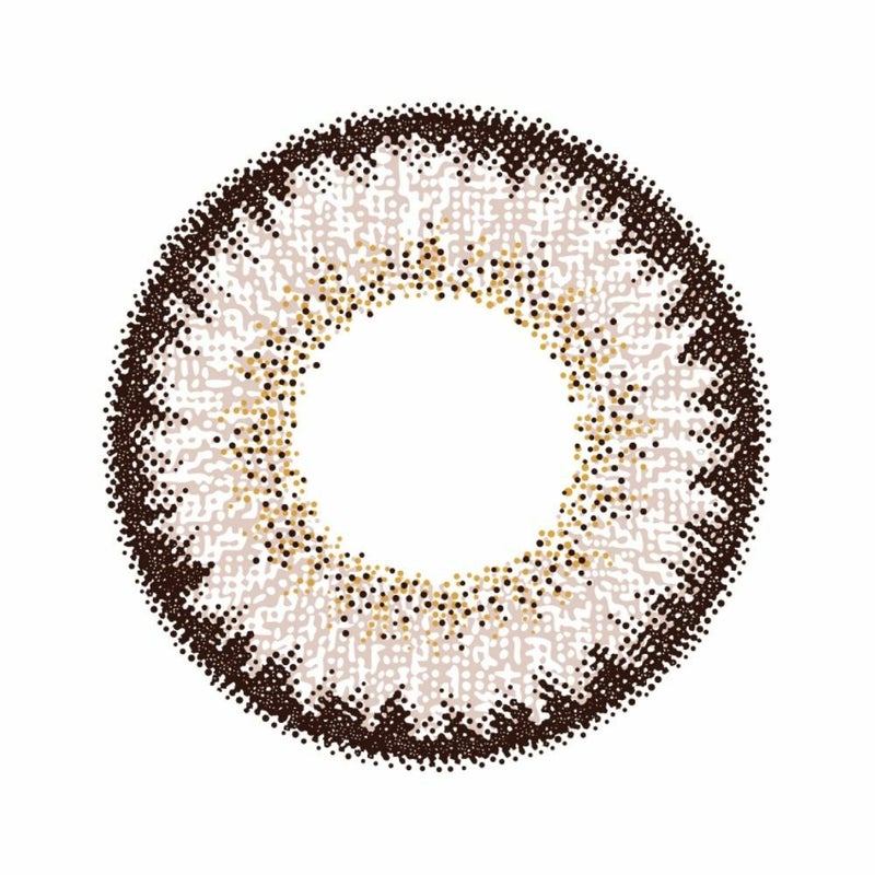 ラヴェール (loveil) カラコン - 倖田來未 [1day] [乱視] ラヴェール キャラメルグロー レンズ画像