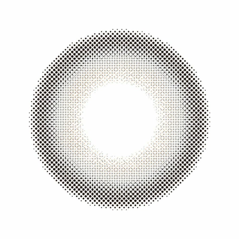 カラーズ (colors) カラコン - 一条響  [1day] カラーズ スパークリンググレー レンズ画像