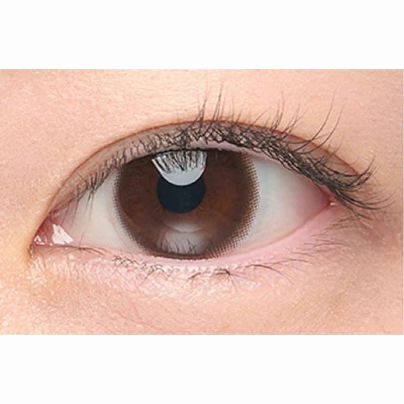 アーティラル (ARTIRAL) カラコン  [1day] アーティラル高含水 ダークブラウン 装用画像