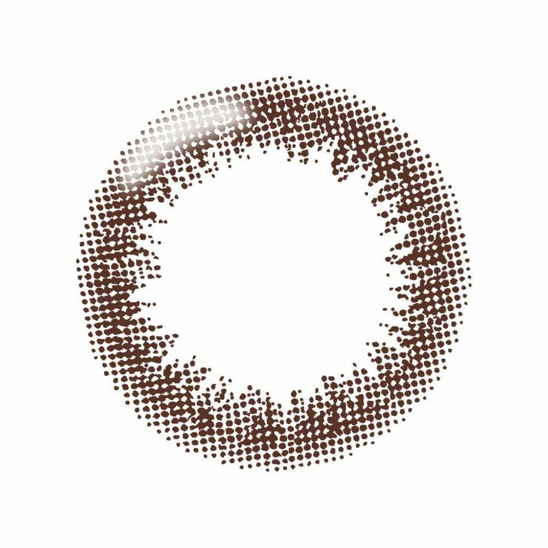 アーティラル (ARTIRAL) カラコン [1day] アーティラル高含水 ブラウン レンズ画像