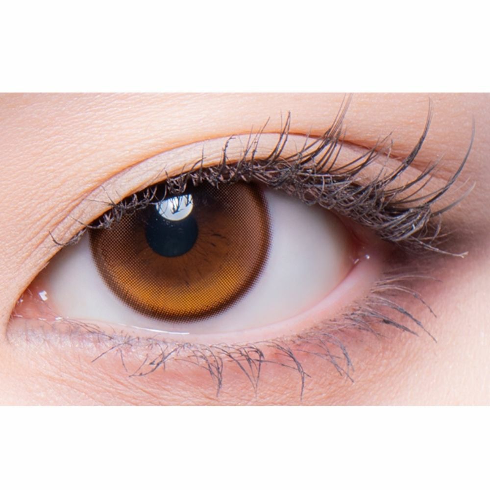 ギャルネバーダイ (GAL NEVER DIE)カラコン - ちゃんみな [1day] ギャルネバーダイ ホットティー 装用画像