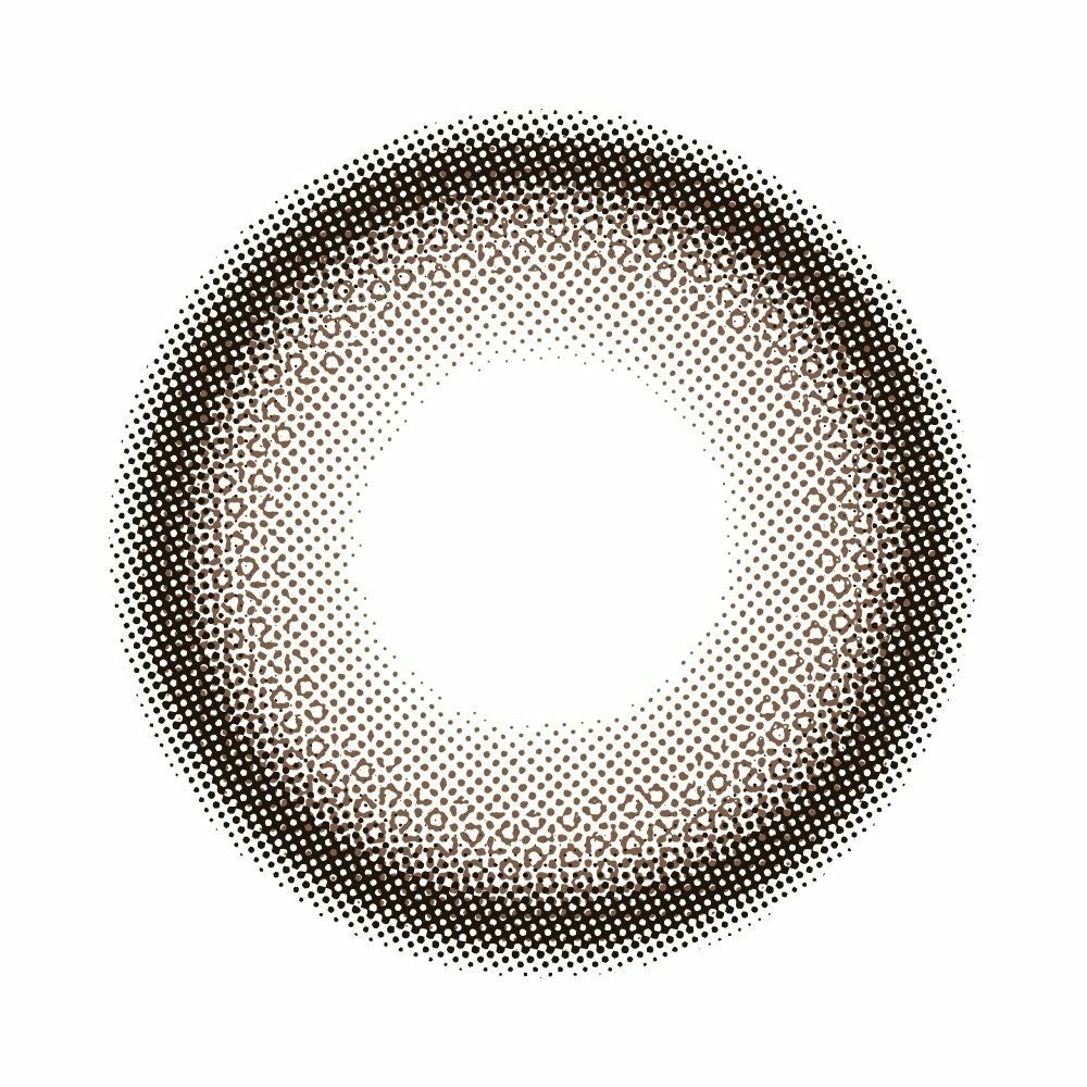 ウユ (Uyu) カラコン - あやちゃん [1day] ウユ ココブラウンジュ レンズ画像