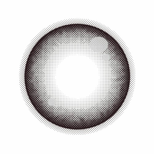 フルーリー (Flurry) カラコン - 明日花キララ [1month] フルーリー 黒蜜ぷりん レンズ画像