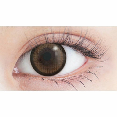 ジェニッシュ (GENISH) カラコン - 緩苺(ゆるめ) [1month] ジェニッシュ アーモンドチョコ 装用画像