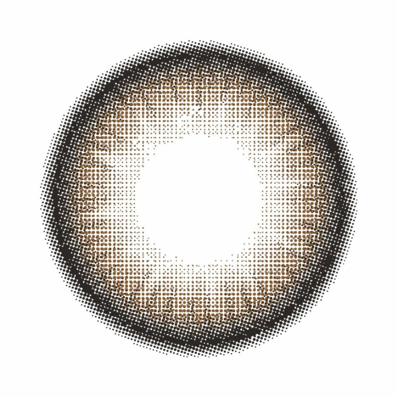 ジェニッシュ (GENISH) カラコン - 緩苺(ゆるめ) [1month] ジェニッシュ アーモンドチョコ レンズ画像