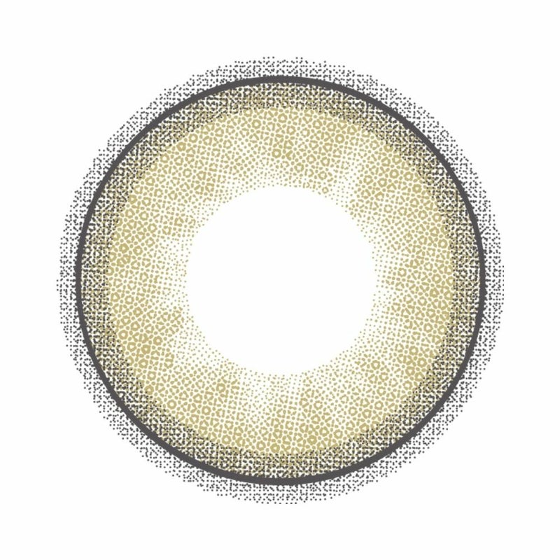 ジェニッシュ (GENISH) カラコン - 緩苺(ゆるめ) [1month] ジェニッシュ メープル レンズ画像