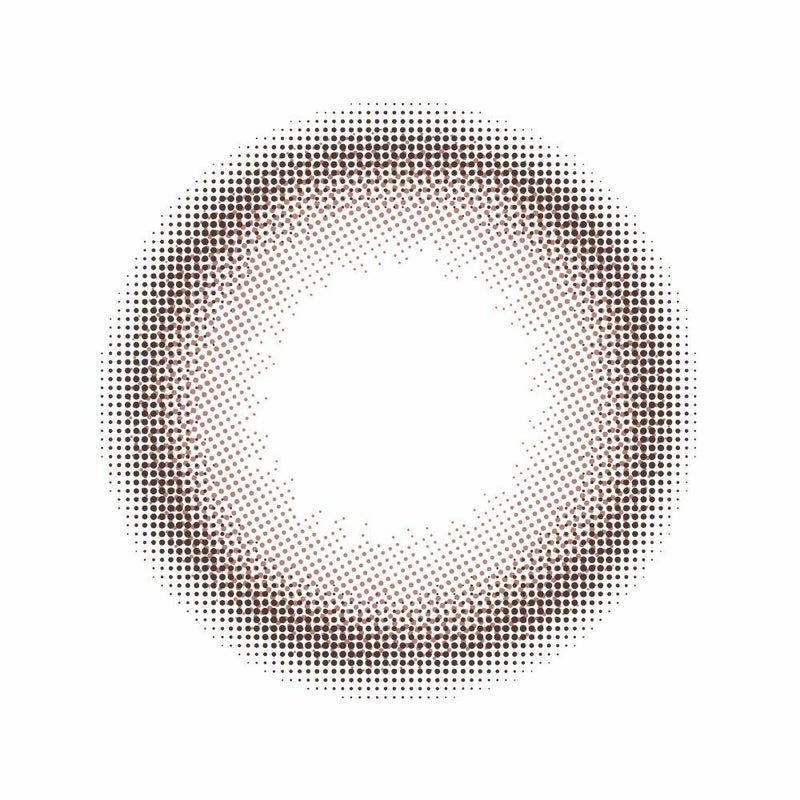 トパーズ(TOPARDS) カラコン - 指原莉乃(さっしー) [1month] トパーズ クリームローズ レンズ画像