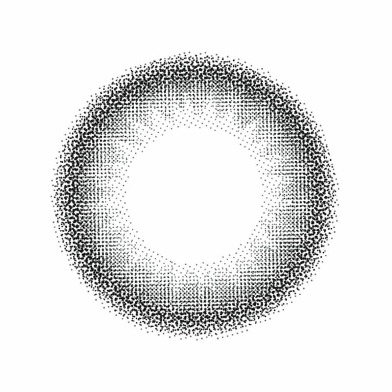 ステップワン(Step1) カラコン [1day] ステップワン ザ・ブラック レンズ画像