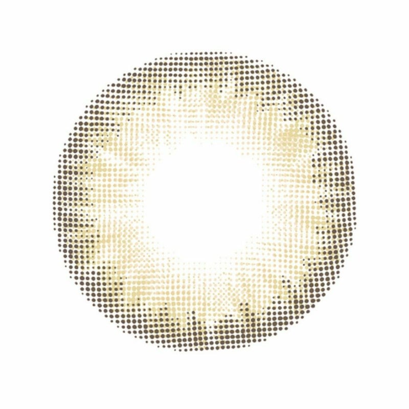 モピルアッシュモピルブラウン　公式レンズ画像