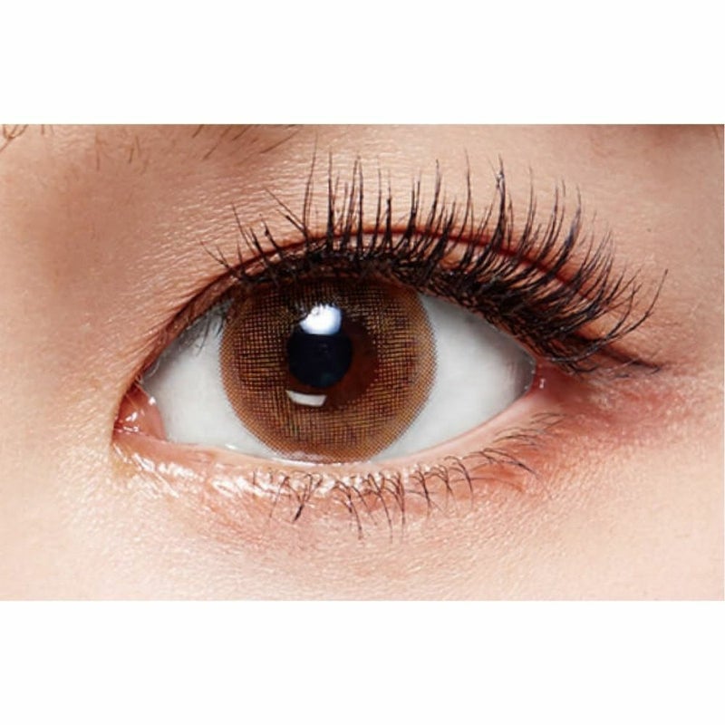  [1month] モピルバイゼル クリームモピルブラウン　装用画像