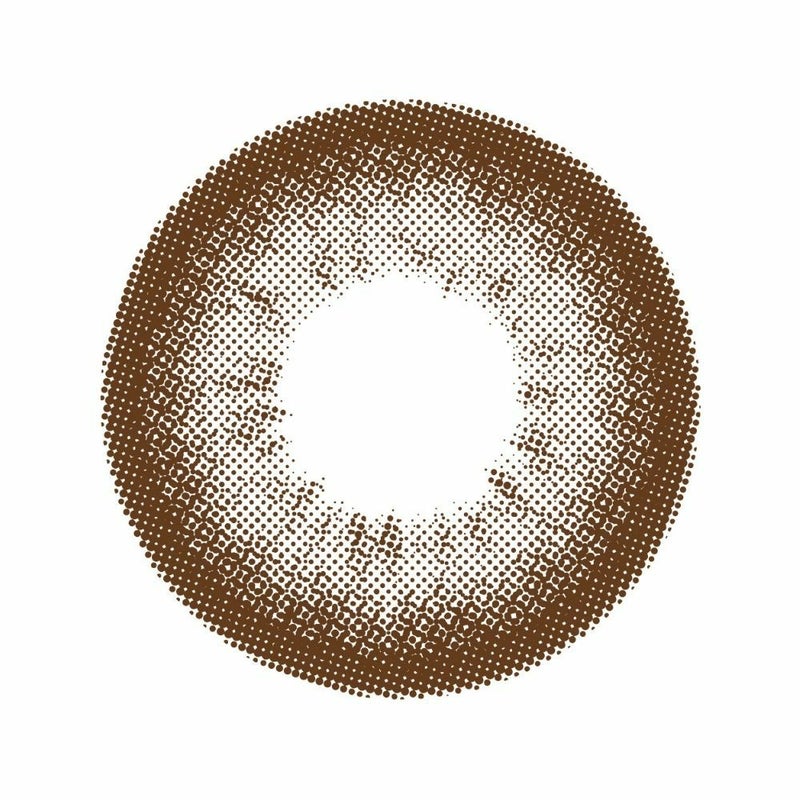 [1day] ドルチェナチュラルグランデザイン ドルチェブラウン　レンズ画像