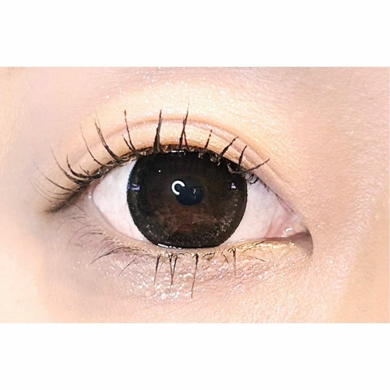  [1day] ドルチェナチュラルグランデザイン　ドルチェブラック　装用画像