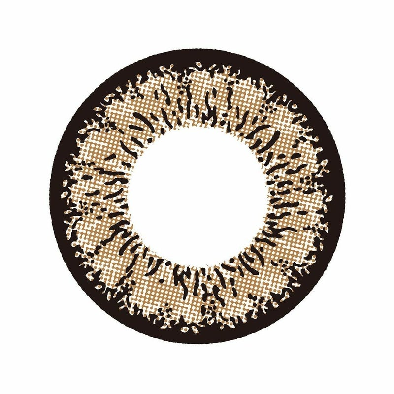 [1day] ドルチェナチュラルグランデザイン ドルチェココナッツブラウン　レンズ画像