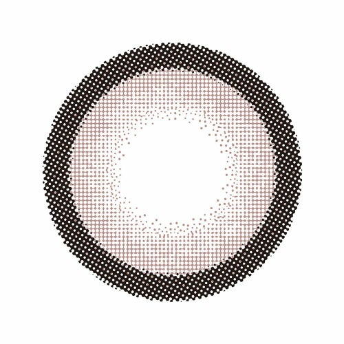 [1day] ドルチェナチュラルグランデザインドルチェローズブラウン　レンズ画像