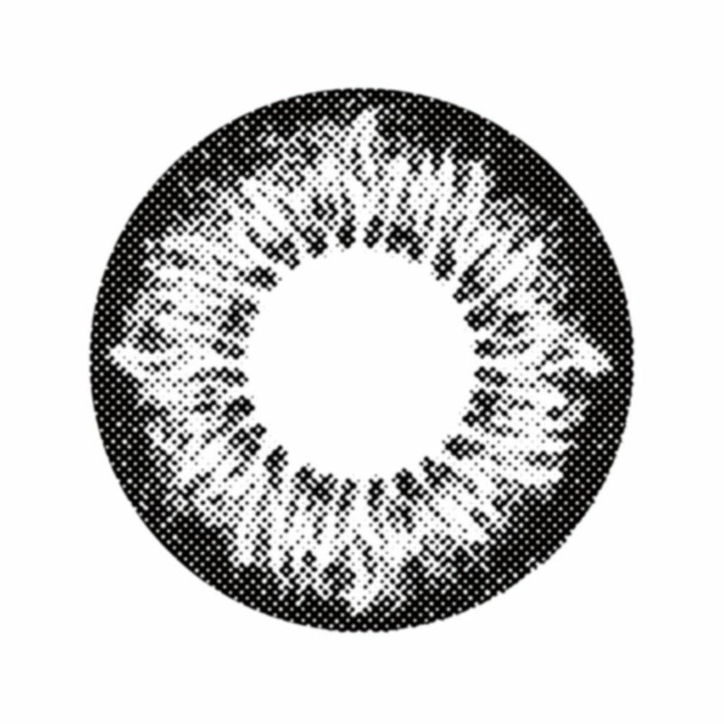 [1day] ドルチェナチュラルグランデザイン ドルチェサークルブラック　レンズ画像