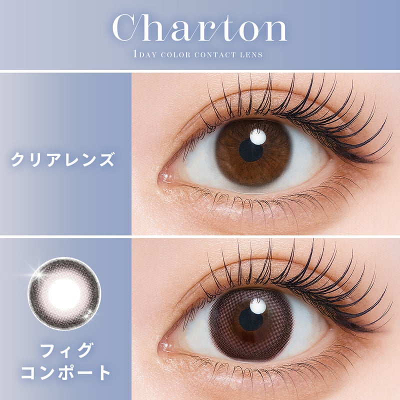  [1day] シャルトン フィグコンポート　裸眼比較