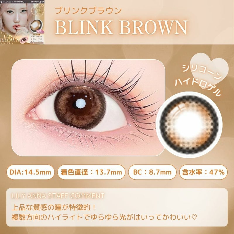 ブリンクブラウン　エーアイ　スタッフコメント