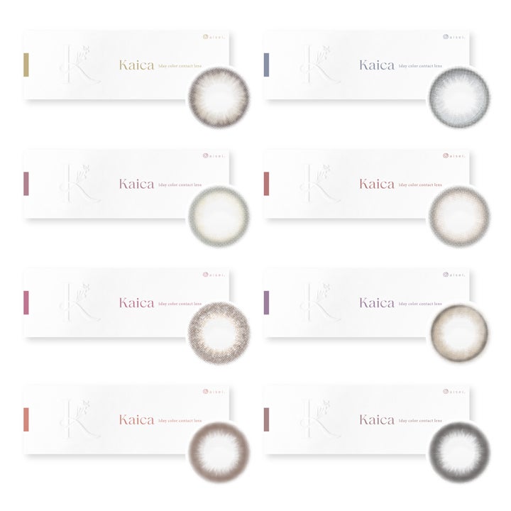 カイカ (Kaica) カラコン [1day] カイカ 花恋ベージュ　レンズラインナップ