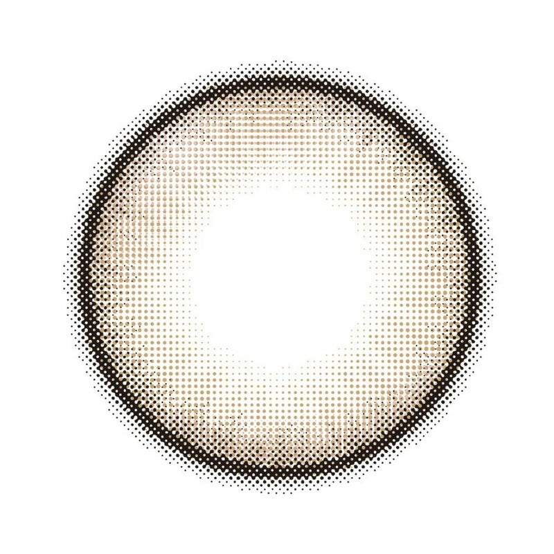 アイスタ― スターフレアベージュ　レンズ画像