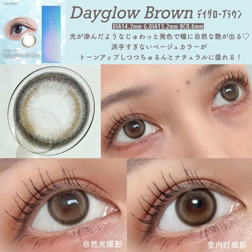 アイスタ―　デイグローグレー　装用画像