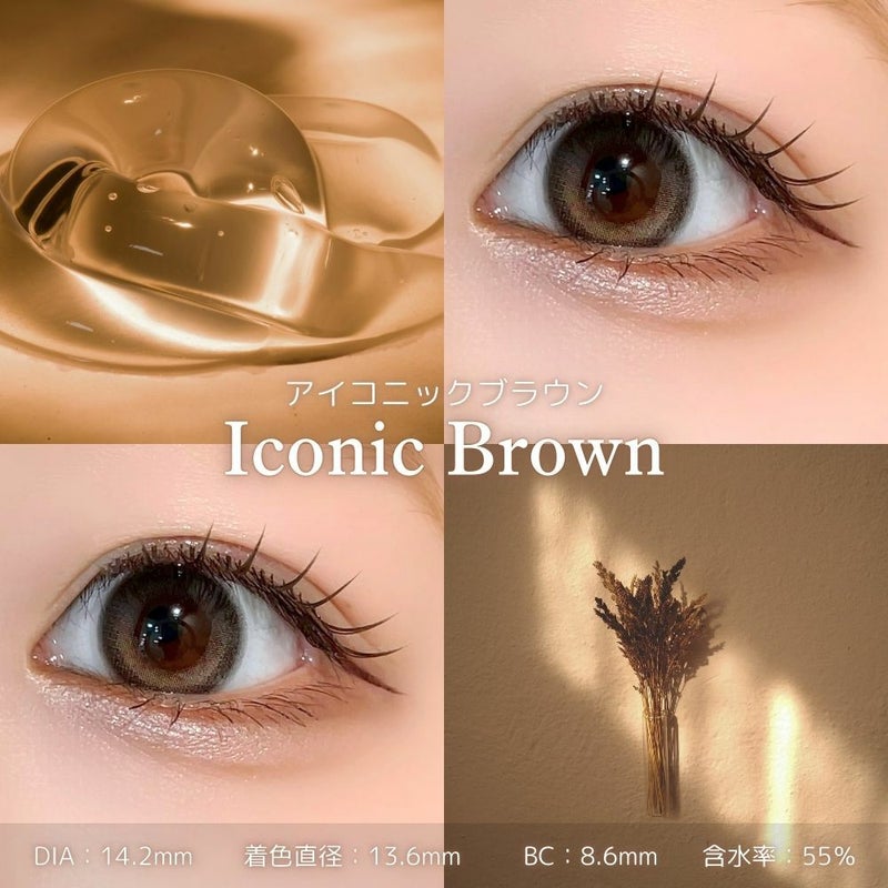 アイスタ―　アイコニックブラウン　スペック