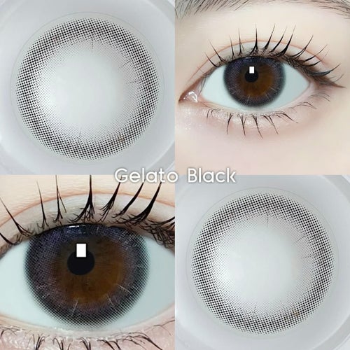 プロウィンク　ジェラートブラック　装用画像