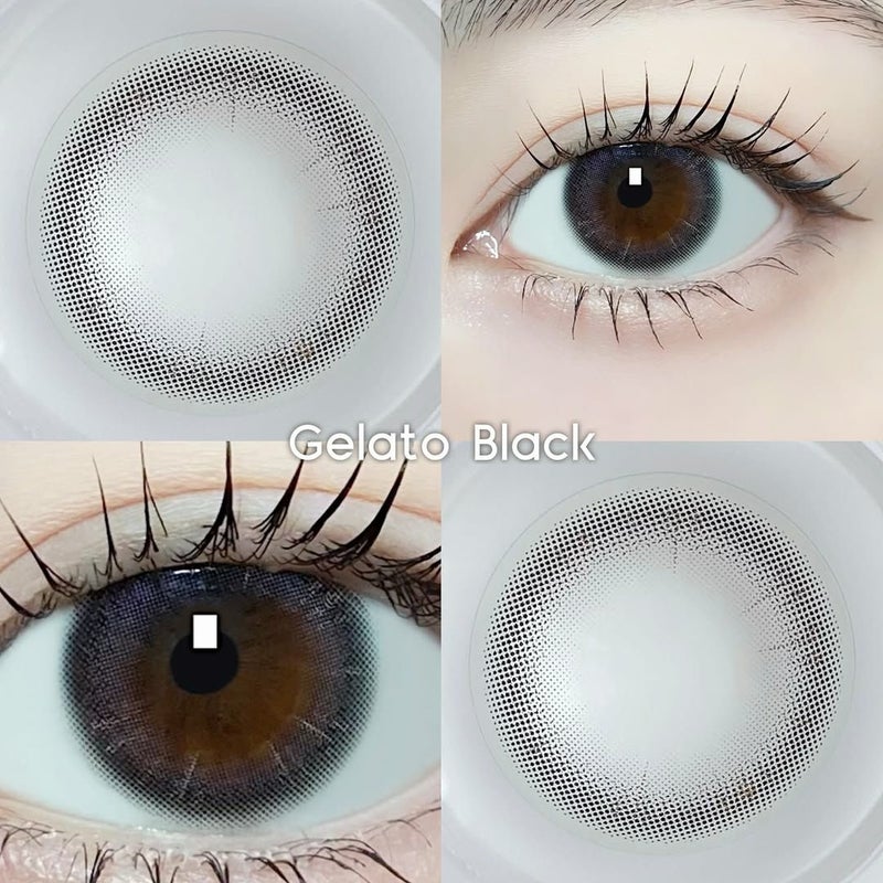 プロウィンク　ジェラートブラック　装用画像