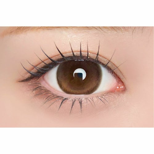 アンローラ　ルナンブラウン　装用画像