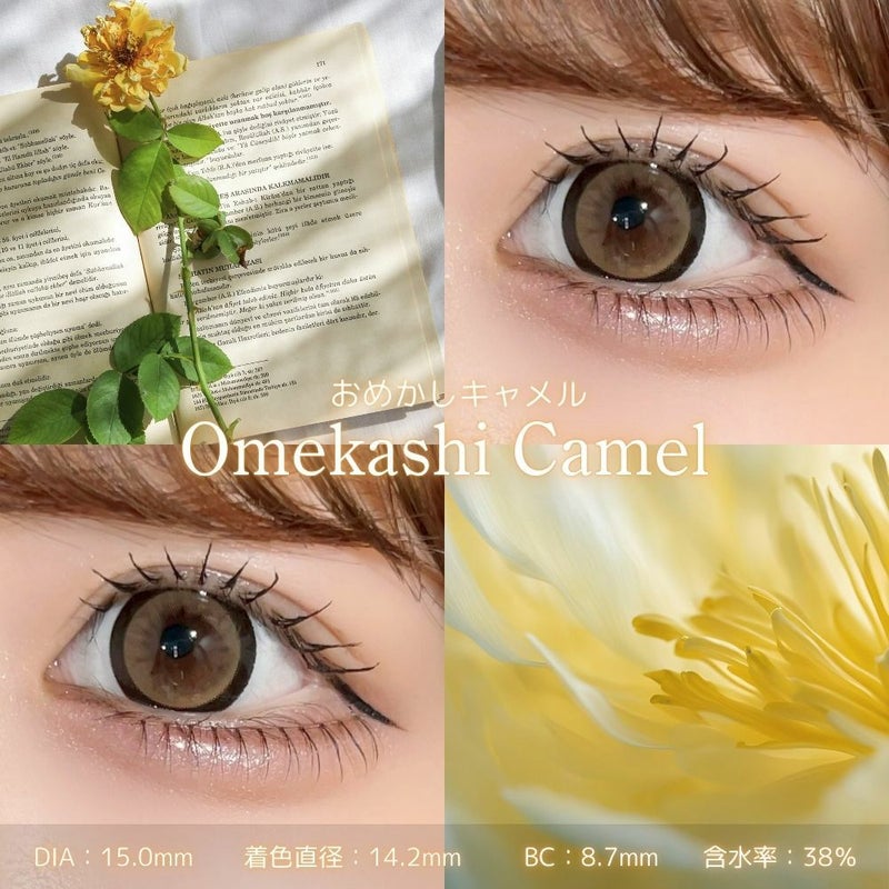 シャプン　おめかしキャメル　装用画像