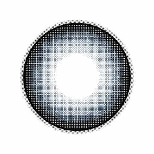 ワッフルチェックグレー　フルーリー　レンズ画像