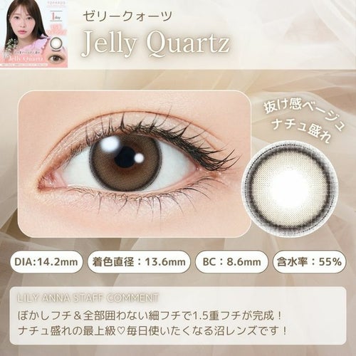 トパーズ　ゼリークォーツ　スタッフコメント