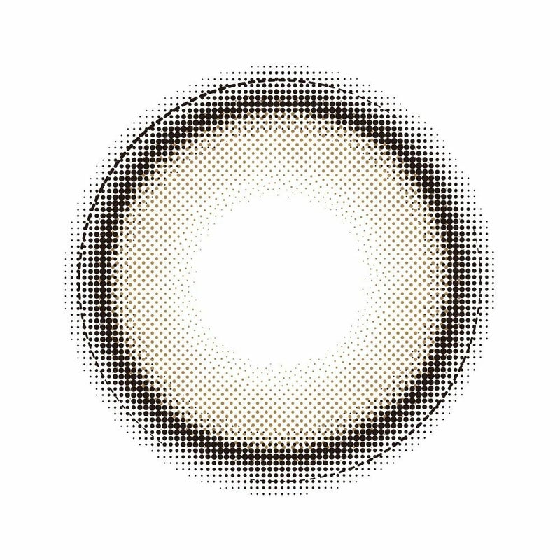 ゼリークォーツ　トパーズ　レンズ画像