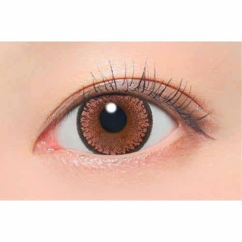 キャンマジ　1day　シュガーブラウン　装用画像