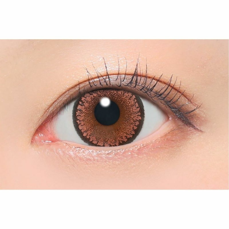 キャンマジ　1day　シュガーブラウン　装用画像