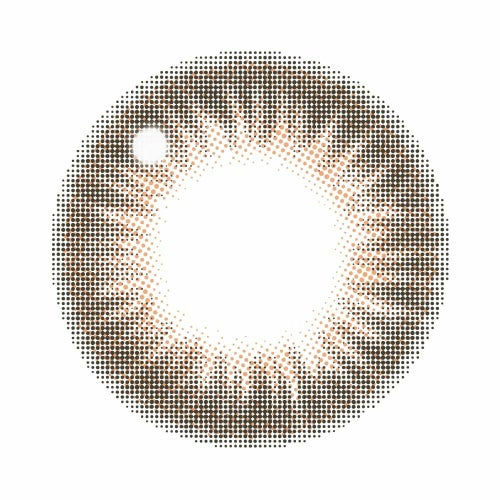 キャンマジ　1day　グラスブラウン　レンズ画像