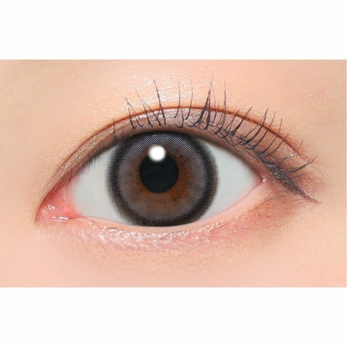 キャンマジ　1day　ミミグレー　装用画像