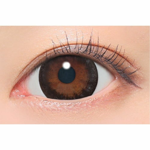 [1day] シークレットキャンディーマジック NO.5ブラック　装用画像