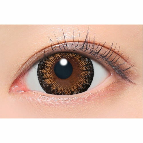  [1day] シークレットキャンディーマジック NO.6ブラウン　公式装用画像