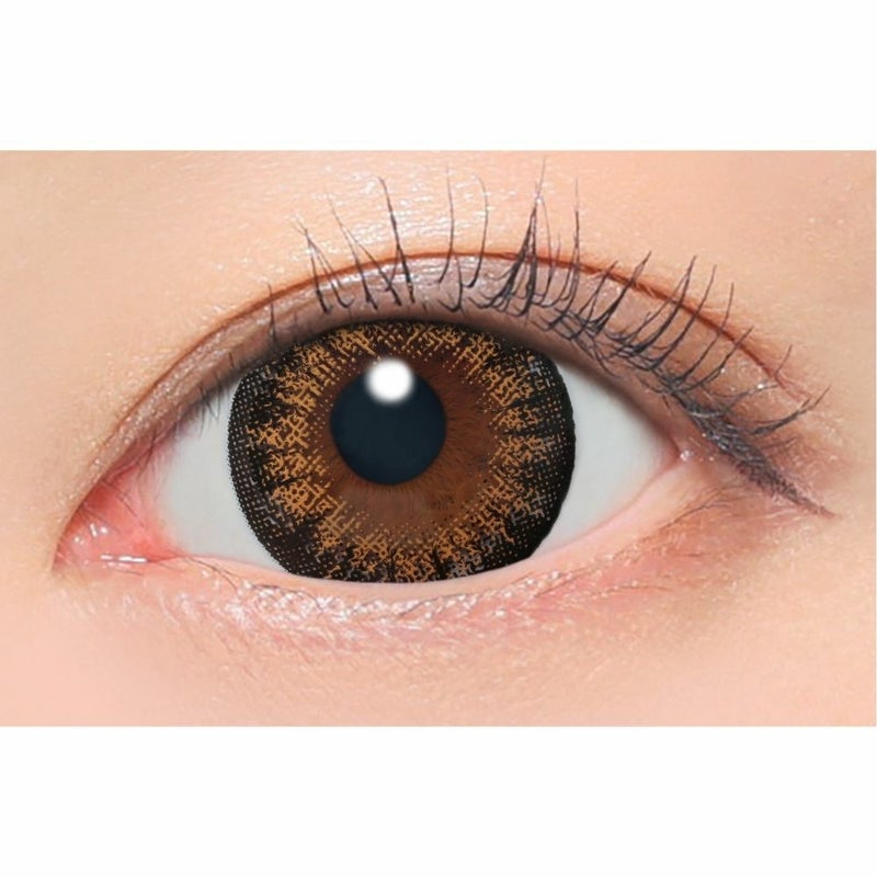  [1day] シークレットキャンディーマジック NO.6ブラウン　公式装用画像